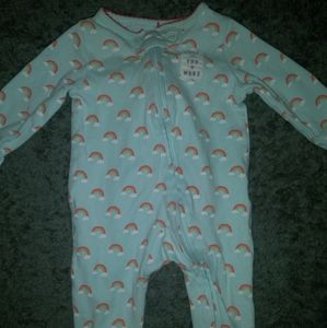 Newborn footie pajamas